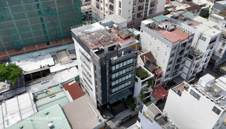 Tòa văn phòng ngay D2, Bình Thạnh - 16m x 25m (công nhận 460m2) Hầm + 8 tầng - hợp đồng thuê 200 triệu - giá 118 tỷ