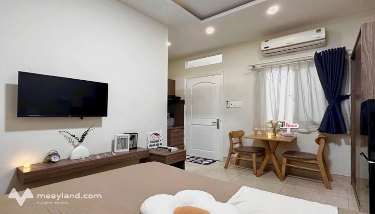 Studio đầy đủ nội thất gần trung tâm