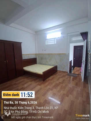 Giá 2,8 triệu/tháng cho thuê phòng full nội thất Thạnh Lộc 31 (ngay chung cư Thạnh Lộc)