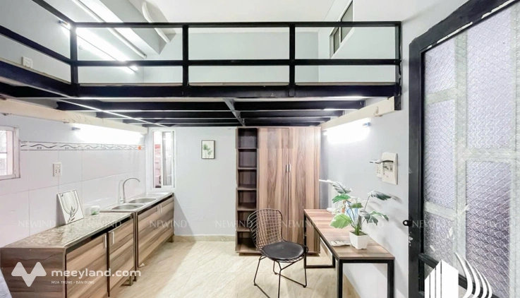Duplex cực rộng full nội thất chỉ 3triệu5, ở được 2 người, 2 xe ngay Huỳnh Tấn Phát, ở là mê