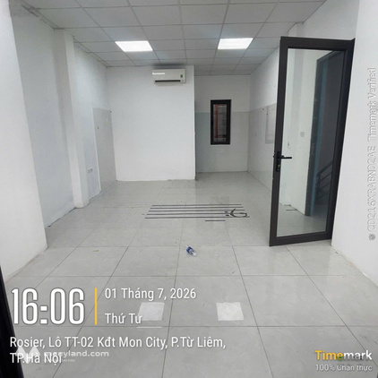 Cho thuê văn phòng 45m2, 7 triệu VND tại KĐT HD Mon đường Hàm Nghi Thông sàn đẹp