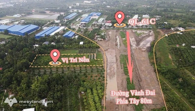 Bán mảnh đất 7123.4m2, đường vành đai phía Tây đang thi công