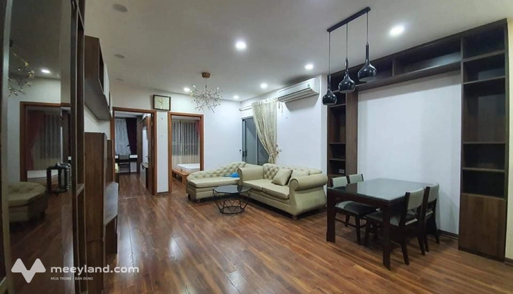Cho thuê chung cư 102 Trường Chinh tòa Capital, 91m2, 2 phòng ngủ, đủ đồ 15 triệu