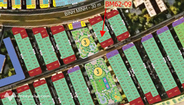 Chỉ 1 căn duy nhất, biệt thự song lập BM62-09 – cơ hội sở hữu màn sương bạc trước khi tăng giá