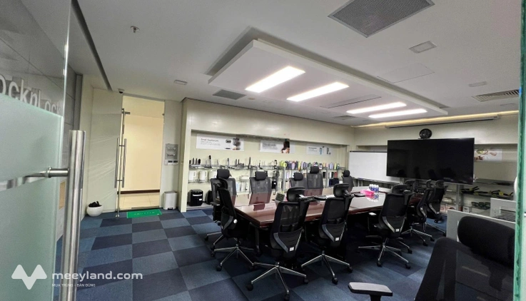 Cho thuê văn phòng hạng B đường Hoàng Văn Thái, KĐT Phú Mỹ Hưng - Tân Phú || DT: 300m2