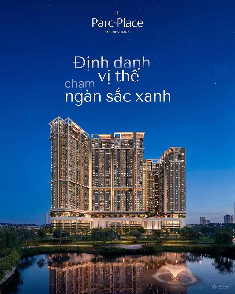 Mở bán căn hộ đẳng cấp khu vực hà đông le parc place giá chỉ từ 12 tỷ căn hộ hơn 100m²