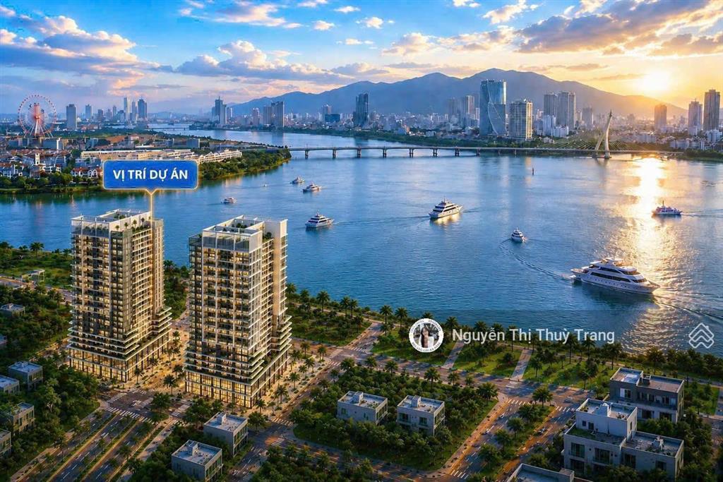 Sở hữu căn hộ view trực diện sông, ngắm pháo hoa diff vốn ban đầu chỉ 750tr slight tower