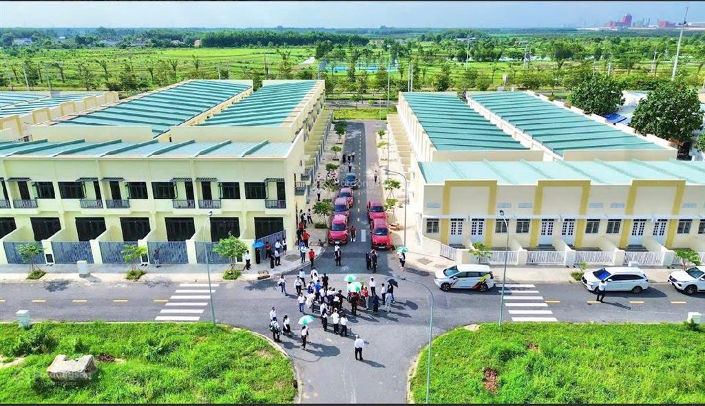 Chỉ 500 triệu nhận nhà ở ngay tại phước đông new city 64m2 1 trệt 1 lầu sổ riêng