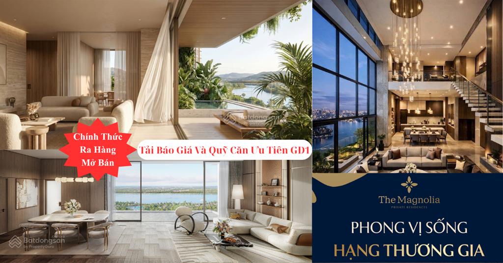 Bán căn hộ 2pn3pn4pnduplex penthouse cao cấp tại the magnolia private residences ngọc thụy