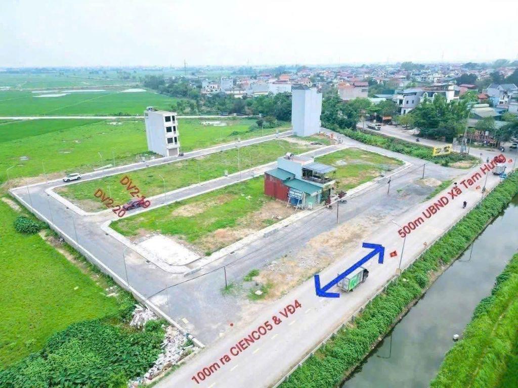 ✨nhỉnh 8 tỷ - ĐẤT DV SONG KHÊ TAM HƯNG – ĐƯỜNG Ô TÔ TẢI – VIEW VINHOMES🏡0977690119 📍 Lô đất dịch vụ Tam Hưng, mặt tiề
