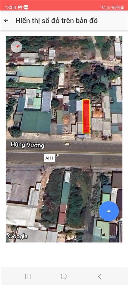 Bán nhà mặt tiền hùng vương 150m. p bắc cam ranh. khánh hòa