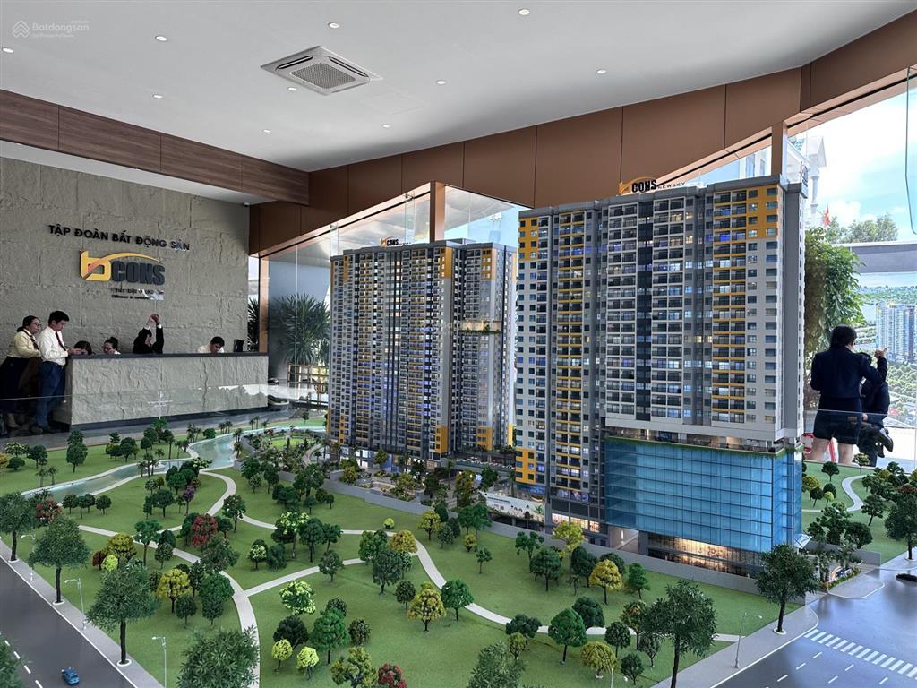 Bán gấp 2pn + 2wc tại bcons newsky, 2,5 tỷ, 55m2, thanh toán 20% (4 đợt 2 năm) đến khi nhận nhà