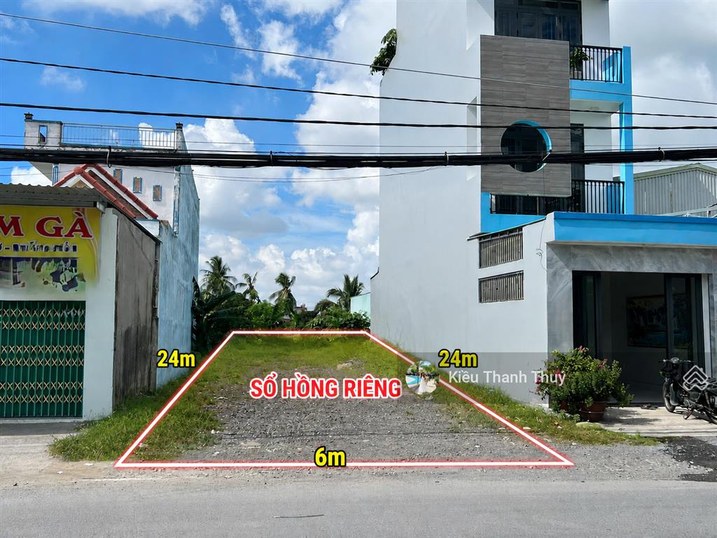 Mặt tiền đường chùa đá, trảng bàng. ngay ngân hàng agribank, dt 141m² giá 700tr. shr
