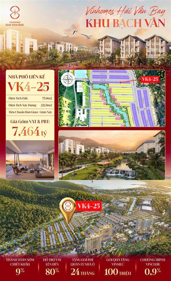 Hàng độc quyền liền kề phân khu bạch vân hải vân bay.