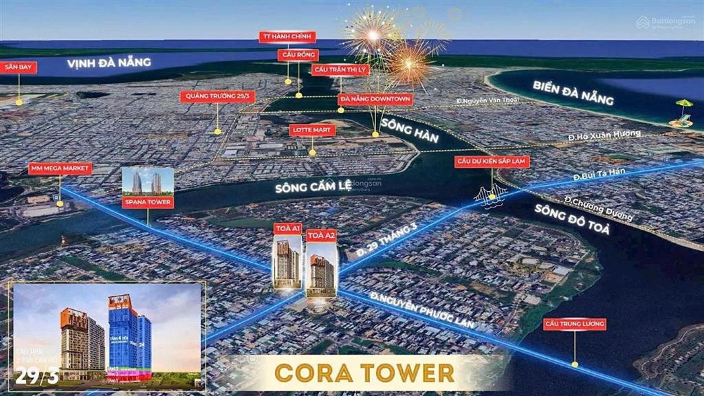 Bán nhanh căn studio giá tốt tầng cao view sông đô toả tại ngã tư nguyễn phước lan và đường 29/3