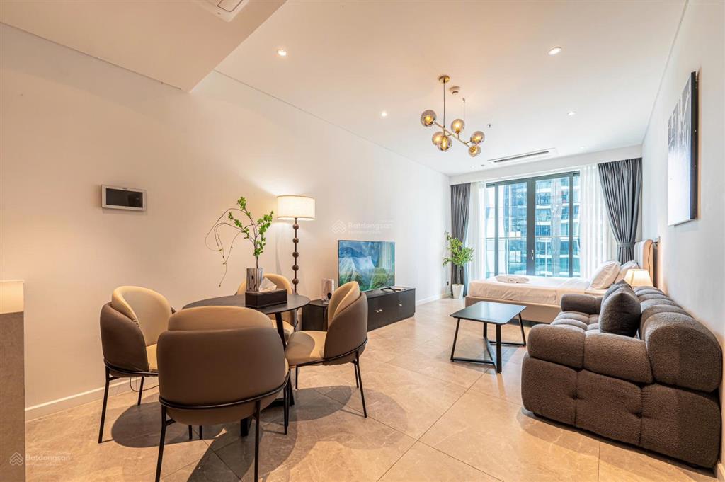 The crest metropole bán căn 1pn +1 full nội thất view nội khu thoáng