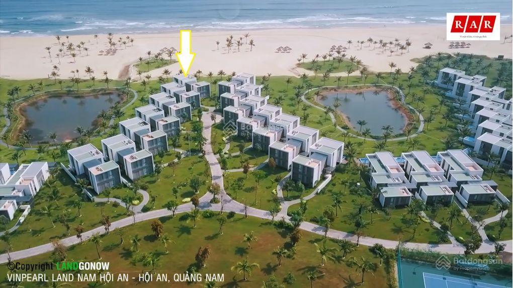 Bán biệt thự hàng hiếm tại vinpearl nam hội an, 12 tỷ, 400m2 đang nhận dòng tiền là 2,1 tỷ/năm