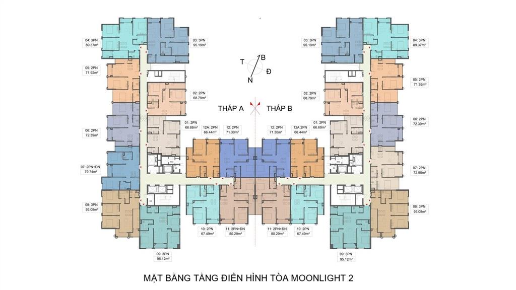 Bán căn hộ chung cư moonlight 2 an lạc green symphony, 8,4 tỷ, 95m2