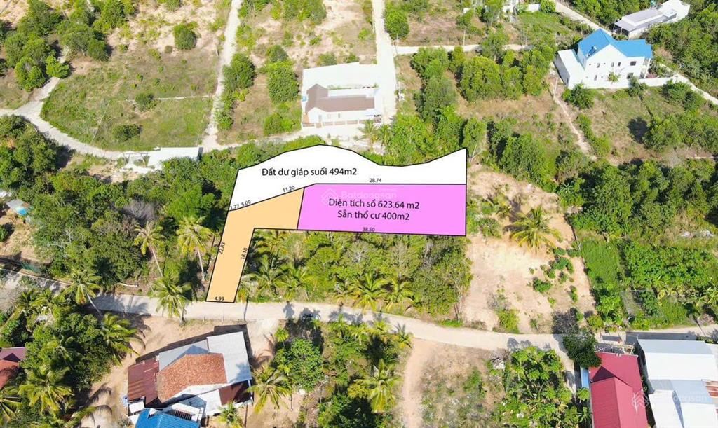 Bán đất tại trung đoàn, cửa dương, phú quốc, 4,1 tỷ, 623,6m2 chính chủ
