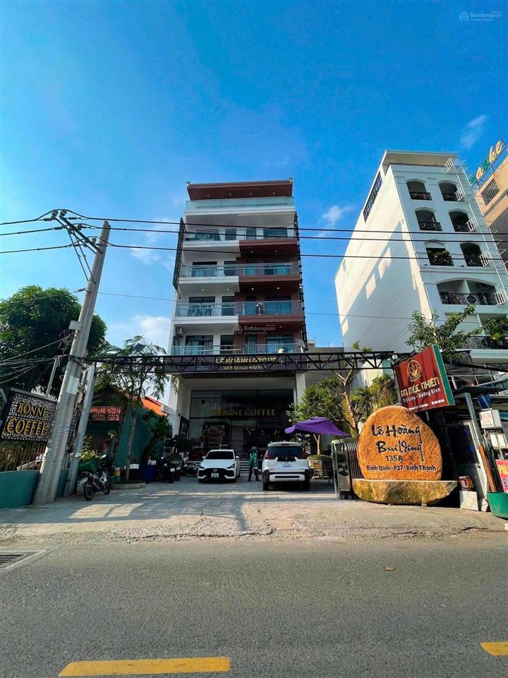 Tòa nhà | 135a bình quới, p. 27, q. bình thạnh | 11.5*30 = 311m2 | bán 107 tỷ thuê 270tr/tháng