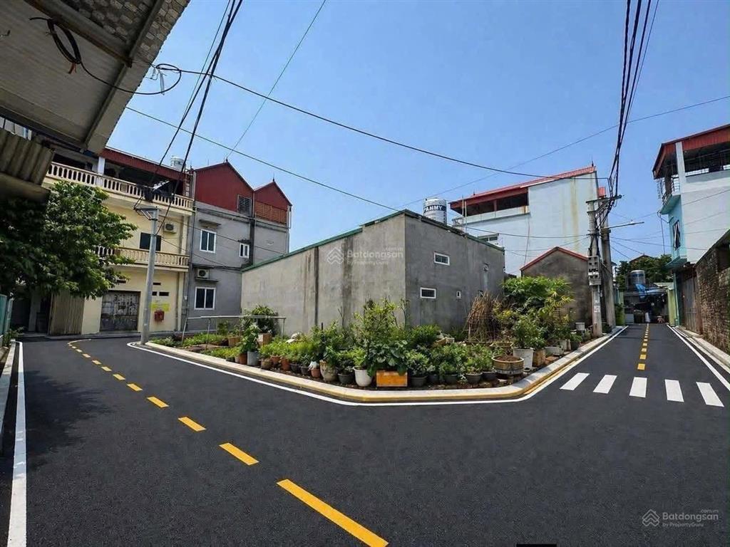 Lô góc nhỏ xinh 50m2 full thổ cư đất ở, xã quang minh hà nội, oto vào đất kv sầm uất dân trí cao