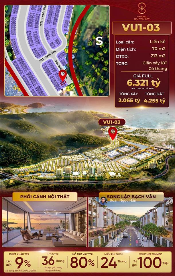 Quý ac chỉ cần bỏ ra 2 tỷ sở hữu ngay nhà 4 tầng tại đại dự án làng vân cách biển chỉ 2km
