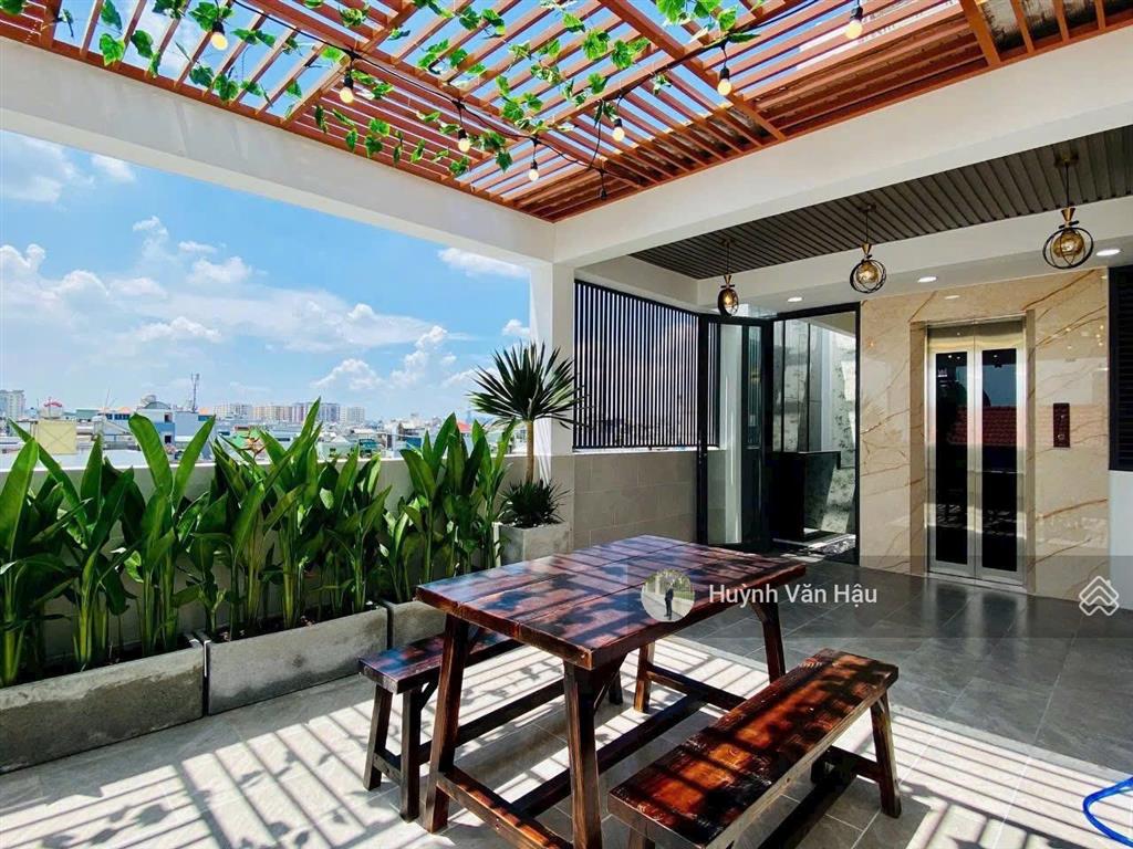 Giá tốt hxh quang trung, thang máy 450kg, 6 tầng, 4x11, full nội thất, sát khu cityland