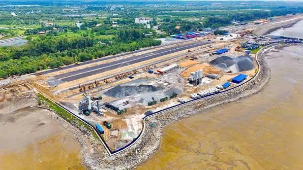 Bán đất nền mặt tiền 30m lương văn nho sát vinhomes cần giờ full thổ giá 22triệu/m2