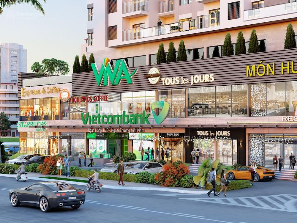 Bán nhà phố thương mại 2 tầng mặt tiền trần hưng đạo kinh doanh, cho thuê cực tốt!
