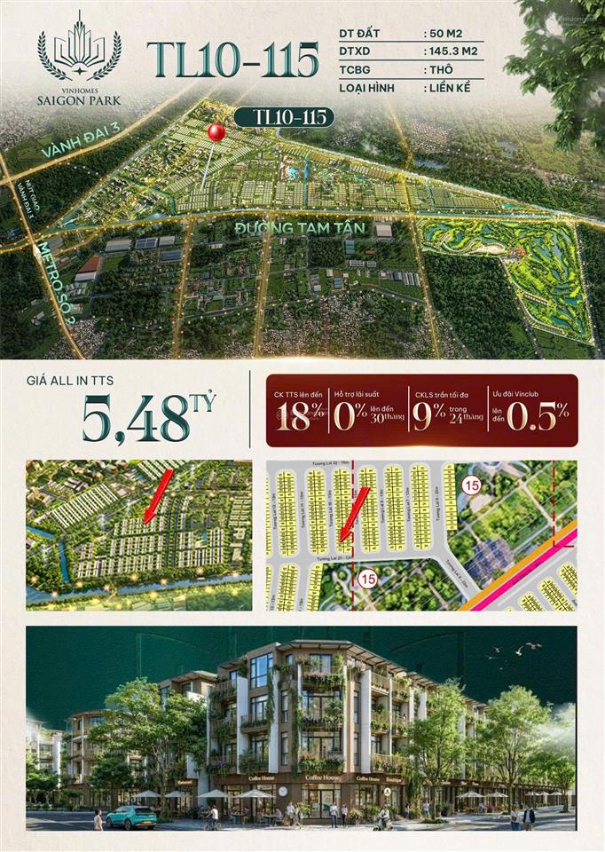 Nhà phố liền kề vinhomes hóc môn, xây dựng 145m2. giá full 5 tỷ 480tr. 0394 000 *** oanh