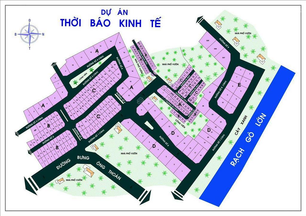 Giá tốt góc 2mt hxh đường bưng ông thoàn q9 dt 147m giá 10,6 tỷ đường thông e 0906 860 ***
