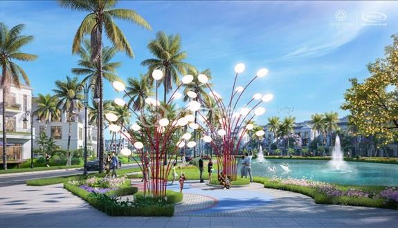 Bán biệt thự phố Hưng Định An Nhơn giá chỉ từ 3 tỷ cả xây