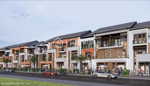 Ra mắt nhà phố tuyến 1 đại lộ thương mại Bắc- Nam Lê Hồng Phong kéo dài
