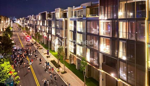 Bán nhà phố SOHO - The Global City, diện tích 95m2, giá 35 tỷ, nhà thô