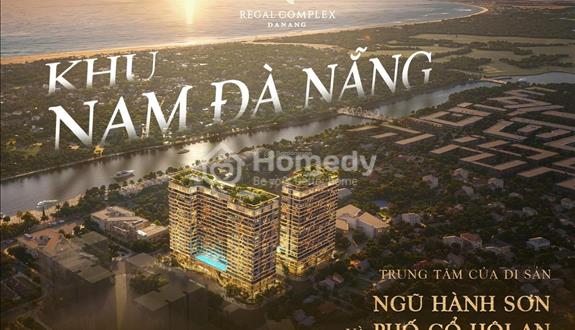 Chỉ 350tr sở hữu căn hộ 5 sao Regal Complex Đà Nẵng theo tiêu chuẩn hoàn thiện, bàn giao quốc tế