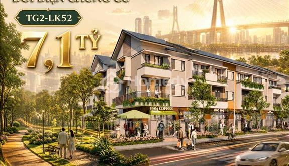 Bán căn góc The Greenery 2 diện tích 120 m2 hướng Nam , đối diện trung tâm thương mại hơn 5 ha