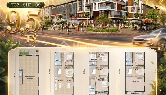 Duy nhất còn 1 căn SH giá chủ đầu tư full CK ại dự án The Greenery 2 Hải Phòng mặt đường rộng 56 m