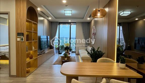 Bán căn góc 2 ngủ 2WC 75m2 full nội thất 5.4 tỷ Sky Forest SF1 Ecopark Văn Giang Hưng Yên ở ngay