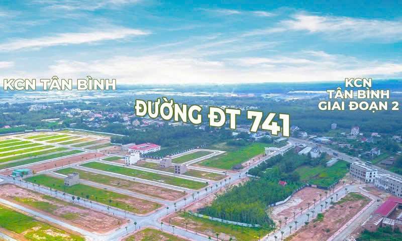 Bán đất nền khu đô thị Alana City Bình Dương, ngay MT đường DT741, gần KCN VSip II, chỉ 980 triệu