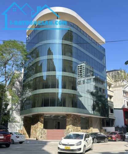 Bán Tòa Văn Phòng Mặt Phố Nguyễn Đình Hoàn, Cầu Giấy DT 488m2, 9T, MT 15m. Giá Cực Rẻ