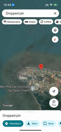 Bán đất thổ cư mặt tiền biển Tt. Cần Thạnh, Cần Giờ: 22,5 x 108=2.439m2, giá 55triệu/m2.
