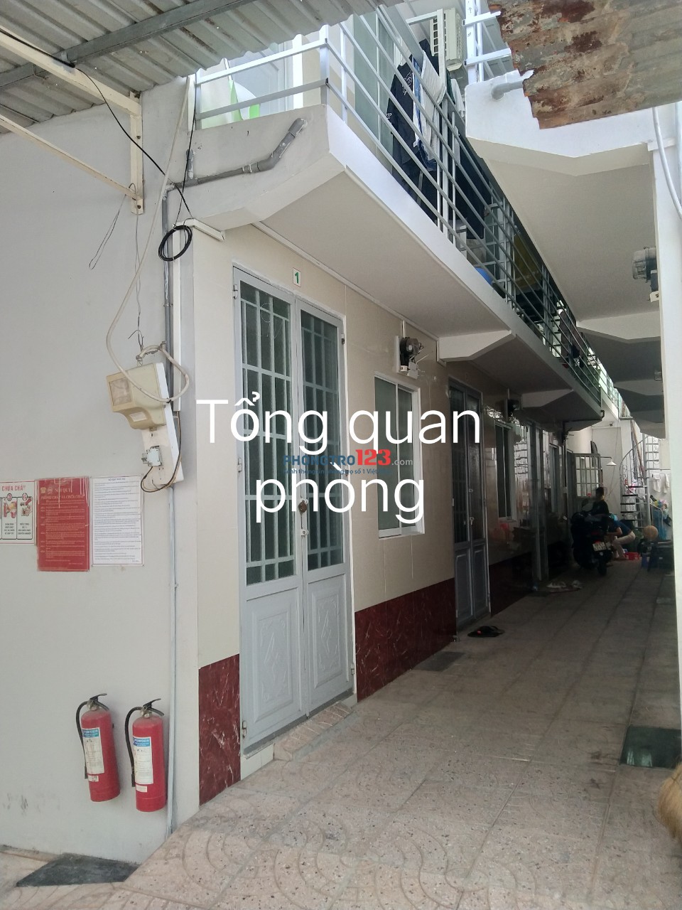 Nhà trọ sạch đẹp, 1 trệt 1 lầu, đầy đủ tiện nghi, thoáng mát ngay Võ Trường Toản, Cần Thơ