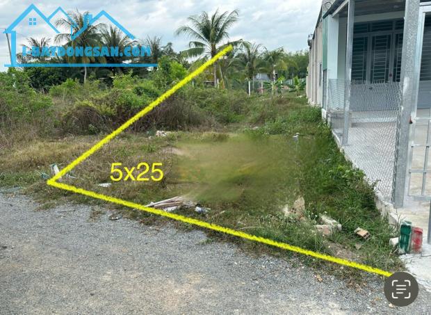 TÂY NINH, BÁN LÔ ĐẤT XÃ DƯƠNG MINH CHÂU DT 5x25m THỔ CƯ, GIÁ 405 triệu