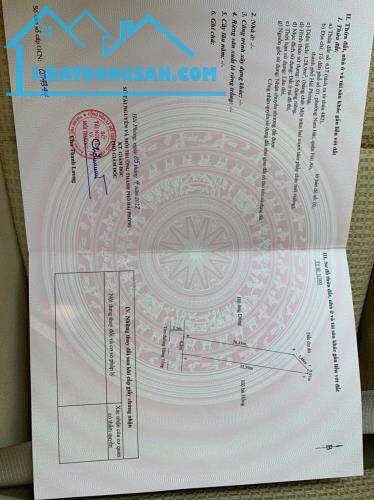 Bán lô đất liền kề DT 128 M mặt đường Hàng Tổng Hải An