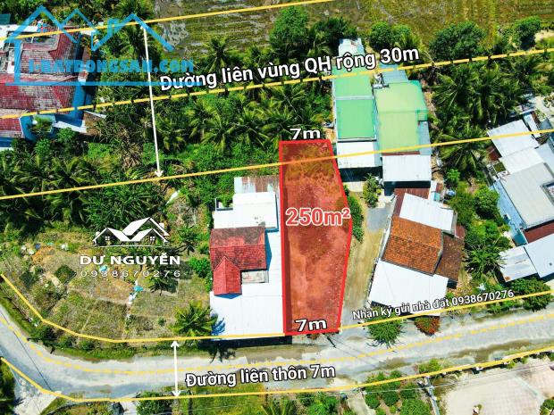 Bán đất Bình Lộc mặt tiền đường nhựa liên thôn - sau QH thành 2 mặt tiền đường liên vùng