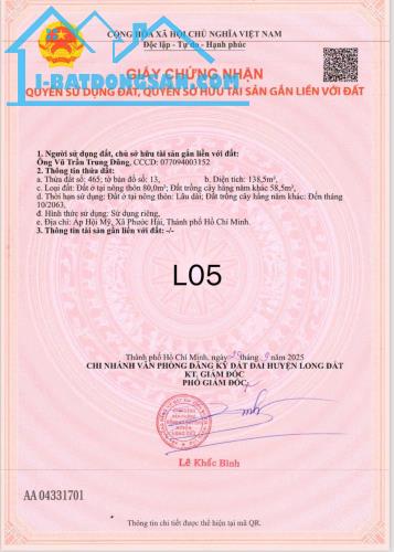 CẦN TIỀN MUA VÀNG CHỦ BÁN LÔ ĐẤT ĐƯỜNG VEN BIỂN GIÁ 1TY080