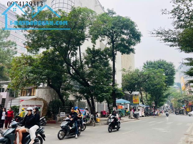 Siêu tòa nhà phố Chùa Láng 110m2, 9 tầng thang máy kinh doanh sát trường Ngoại Thương