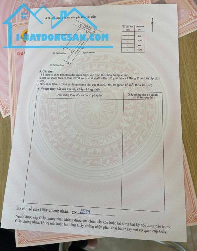 Bán đất 2 lô liền nhau Xích Thổ Hồng Thái An Dương Hải Phòng