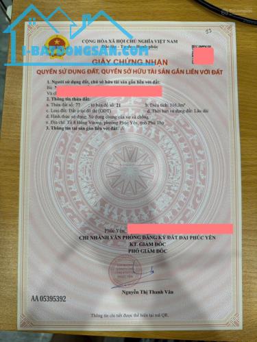 ĐẦU TƯ SINH LỜI NGAY – LÔ ĐẤT 3 MẶT THOÁNG HIẾM CÓ TẠI TMS PHÚC YÊN