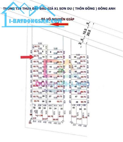 🔥 ĐẤU GIÁ X1 SƠN DU – PHÚC THỊNH – 61M² – MT 4,5M – NGÕ THÔNG Ô TÔ TRÁNH – SÁT DỰ ÁN C05